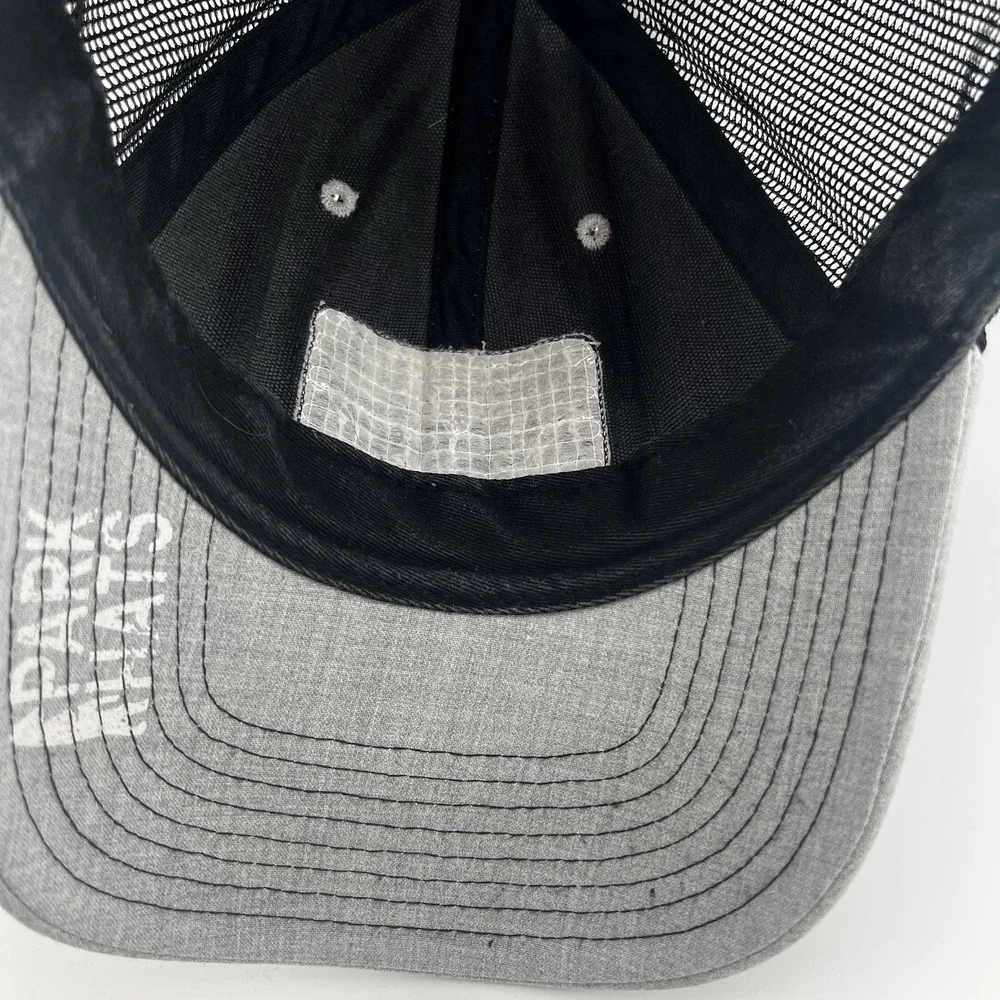 Acadia National Park Trucker Hat Gray Black Mesh Snapback Park Hats 2016